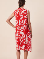 PLEAT FRONT DRESS
