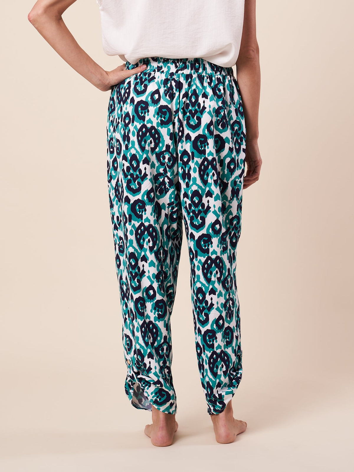 7/8th TURN UP CUFF PANTS