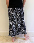 3/4TH WIDE LEG PANT W/ DRAWCORD