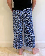 3/4TH WIDE LEG PANT W/ DRAWCORD