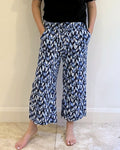 3/4TH WIDE LEG PANT W/ DRAWCORD