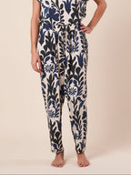 ELASTIC WAIST PANT W/ TURN UP CUFF