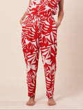 ELASTIC WAIST PANT W/ TURN UP CUFF