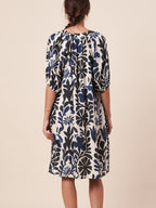SHORT DRESS W/ RAGLAN SLEEVE