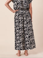 CROPPED WIDE LEG PANT