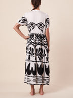 BUTTON THROUGH DRESS