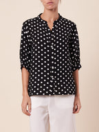 TAIL BUTTON SHIRT
