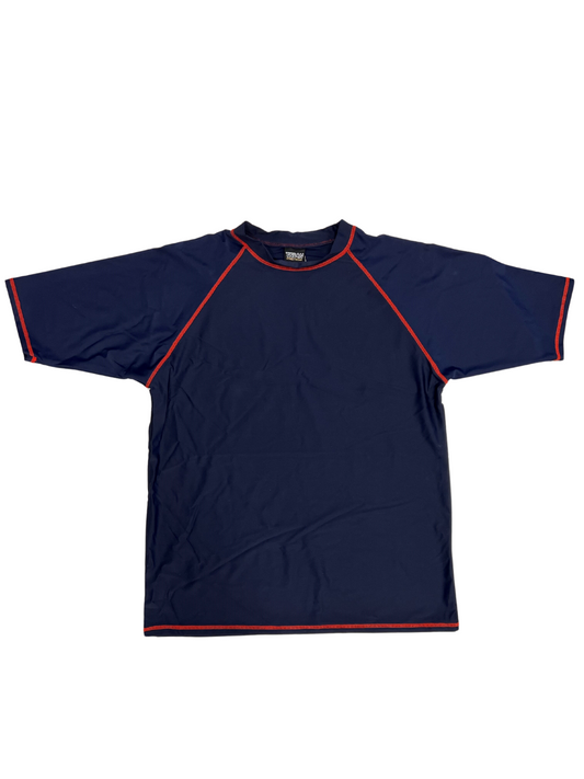 RASH TOP W/ CONTRAST STITCHING