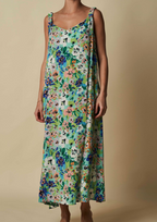 LONG DRESS W/ SCRUNCH STRAP