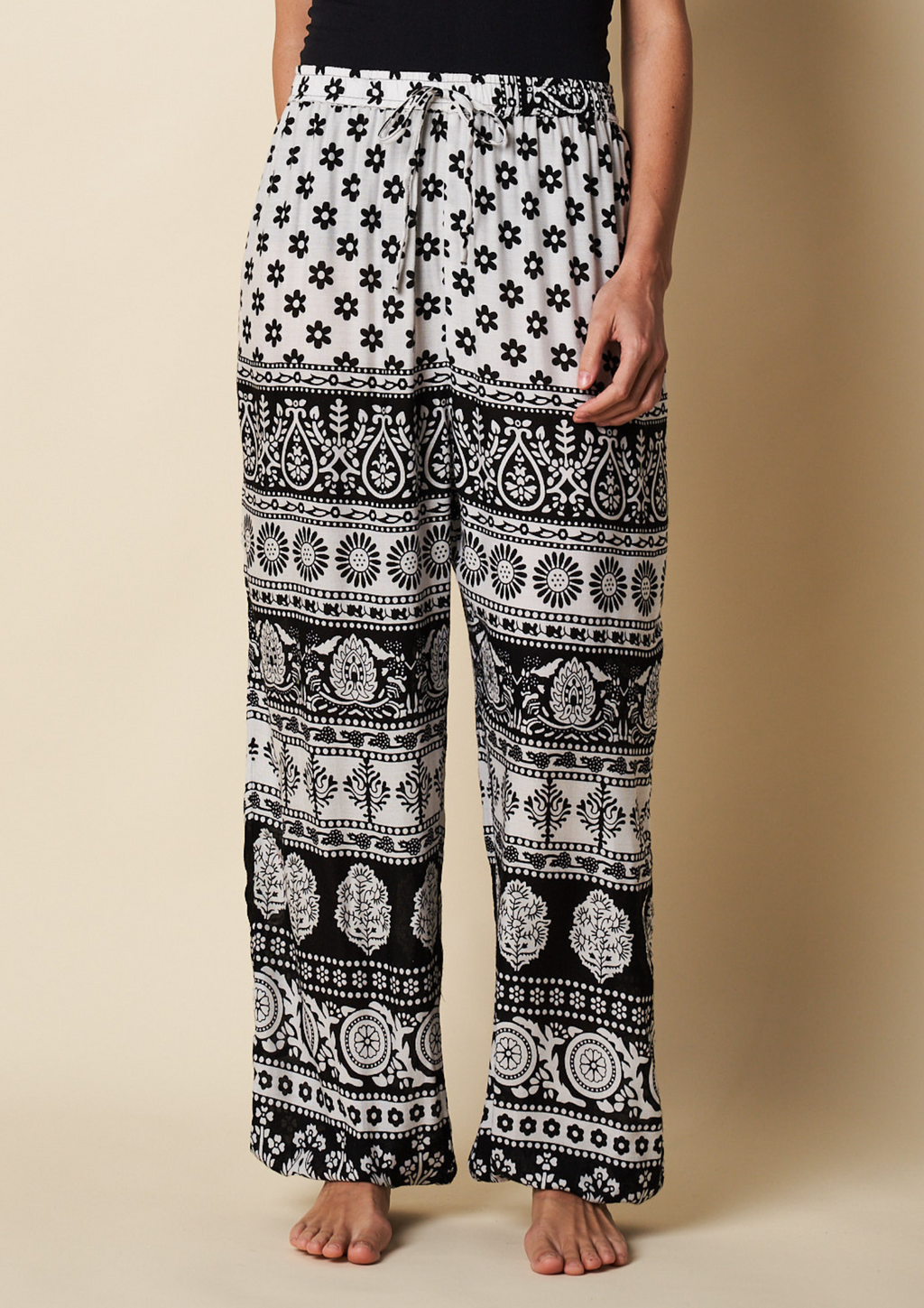 ELASTIC WAIST CUFF PANT