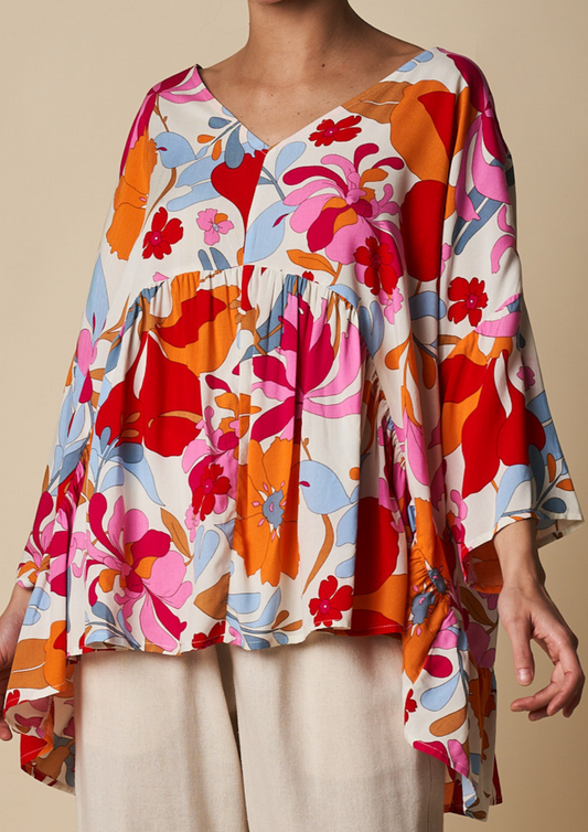 OVERSIZED FLAIR TOP