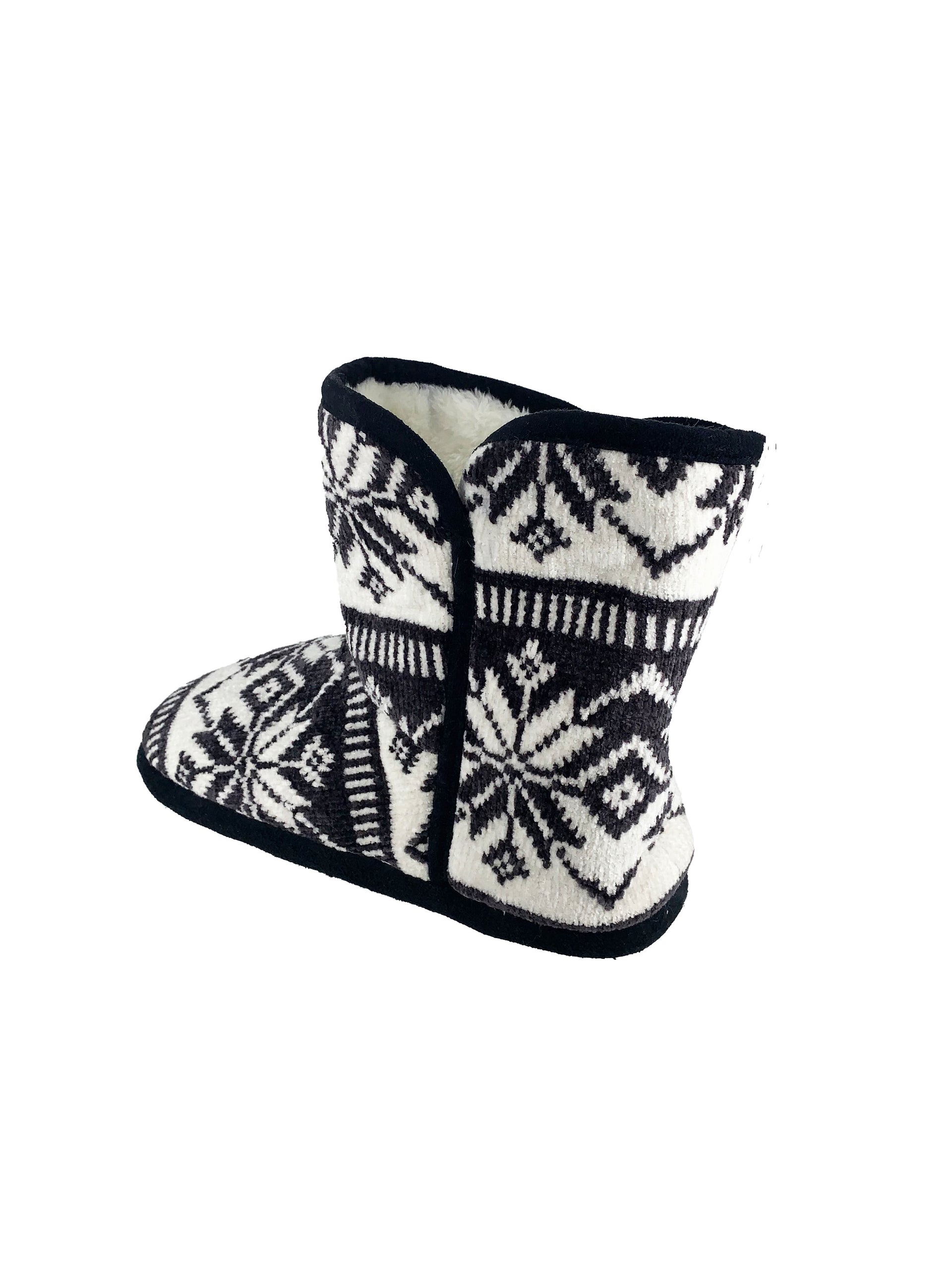 Rebecca - Snowflake Knitted Boot