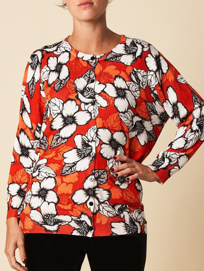 BUTTON THROUGH CARDIGAN