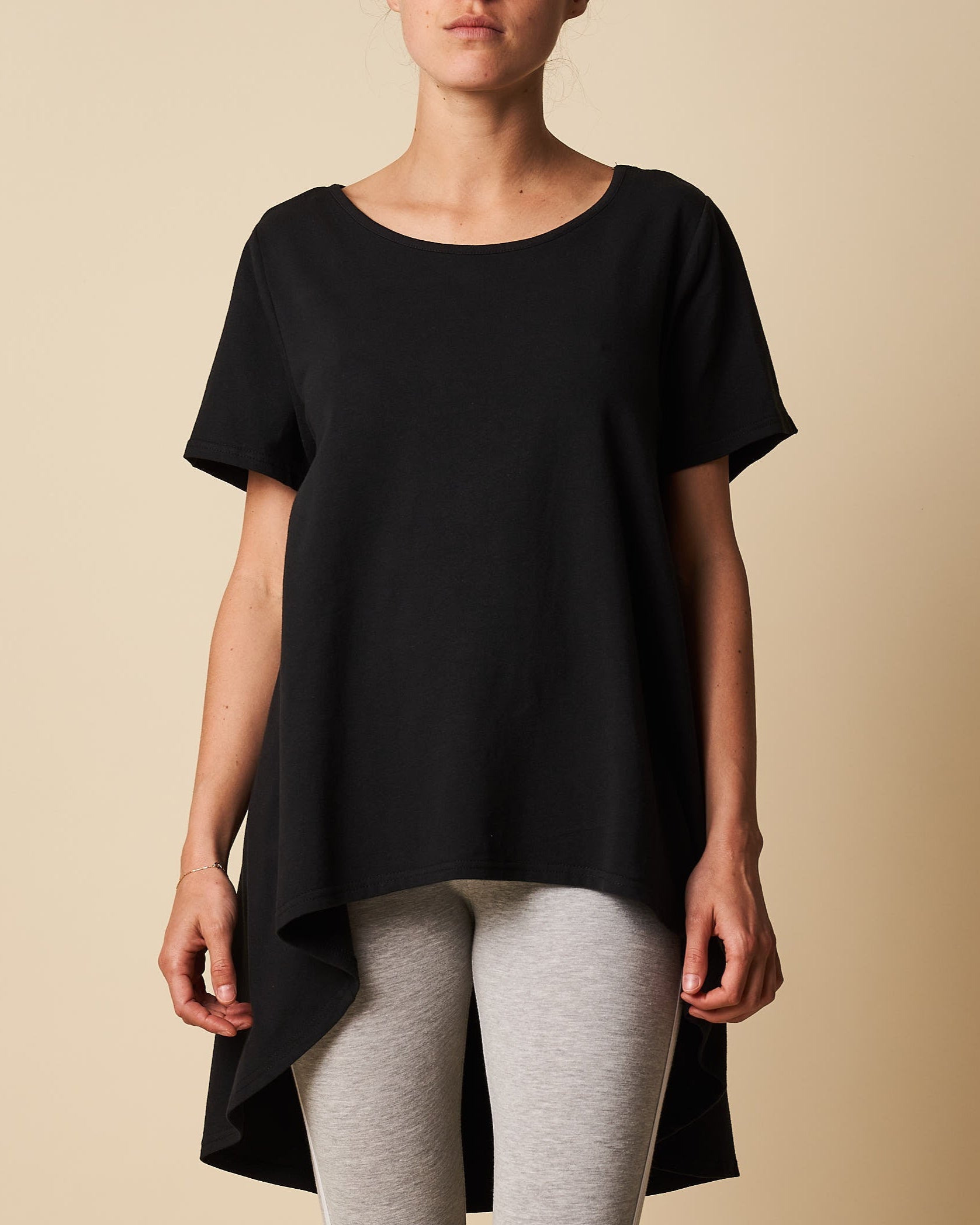 Hi- Lo Scoop Neck Tunic