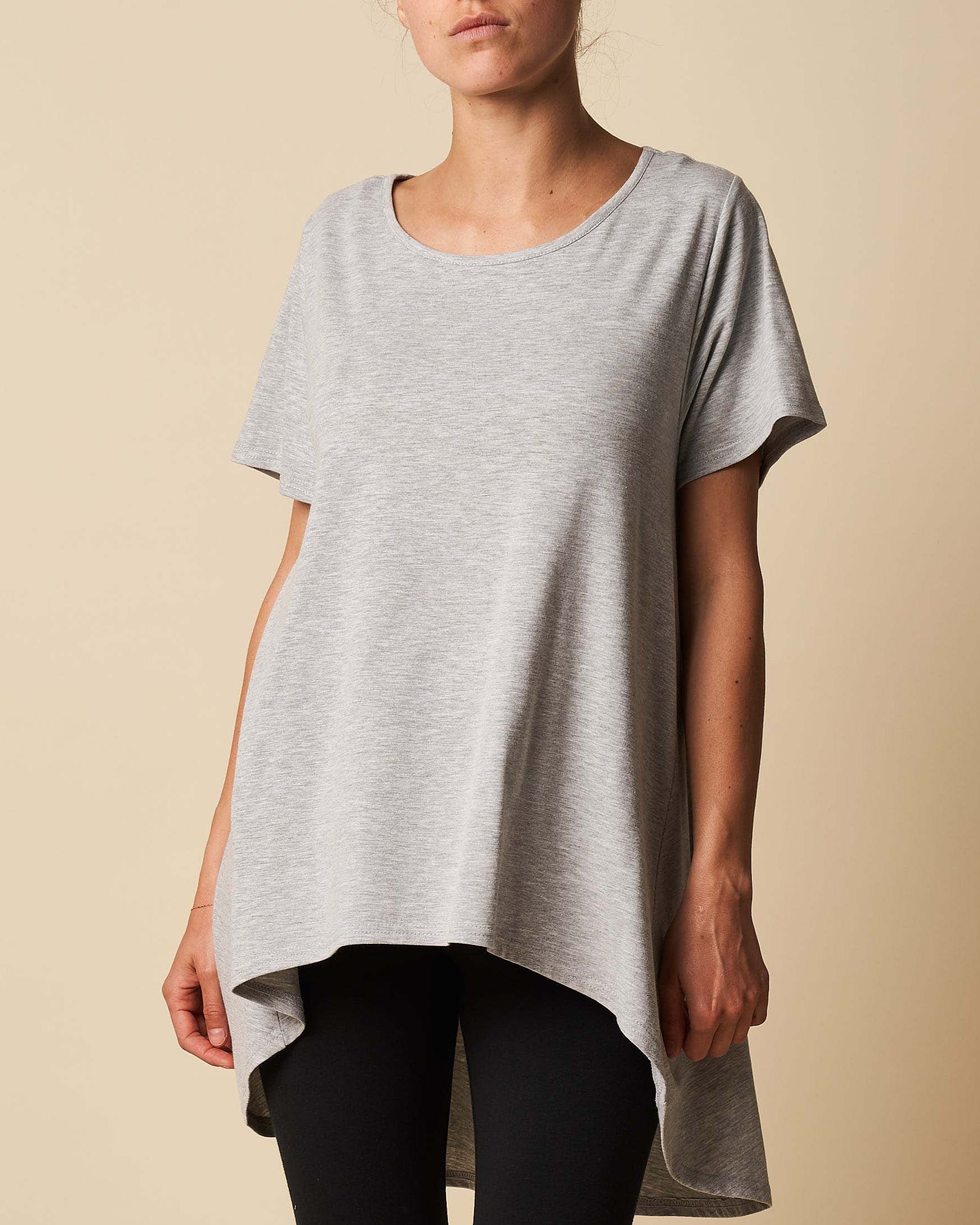 Hi- Lo Scoop Neck Tunic