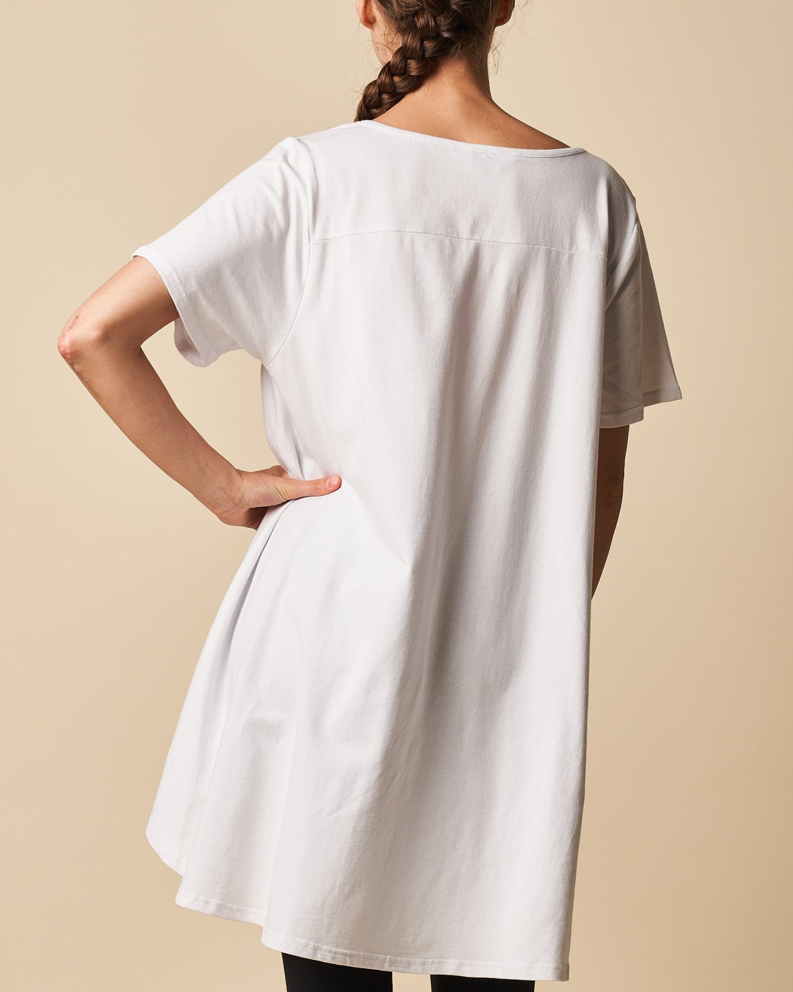 Hi- Lo Scoop Neck Tunic