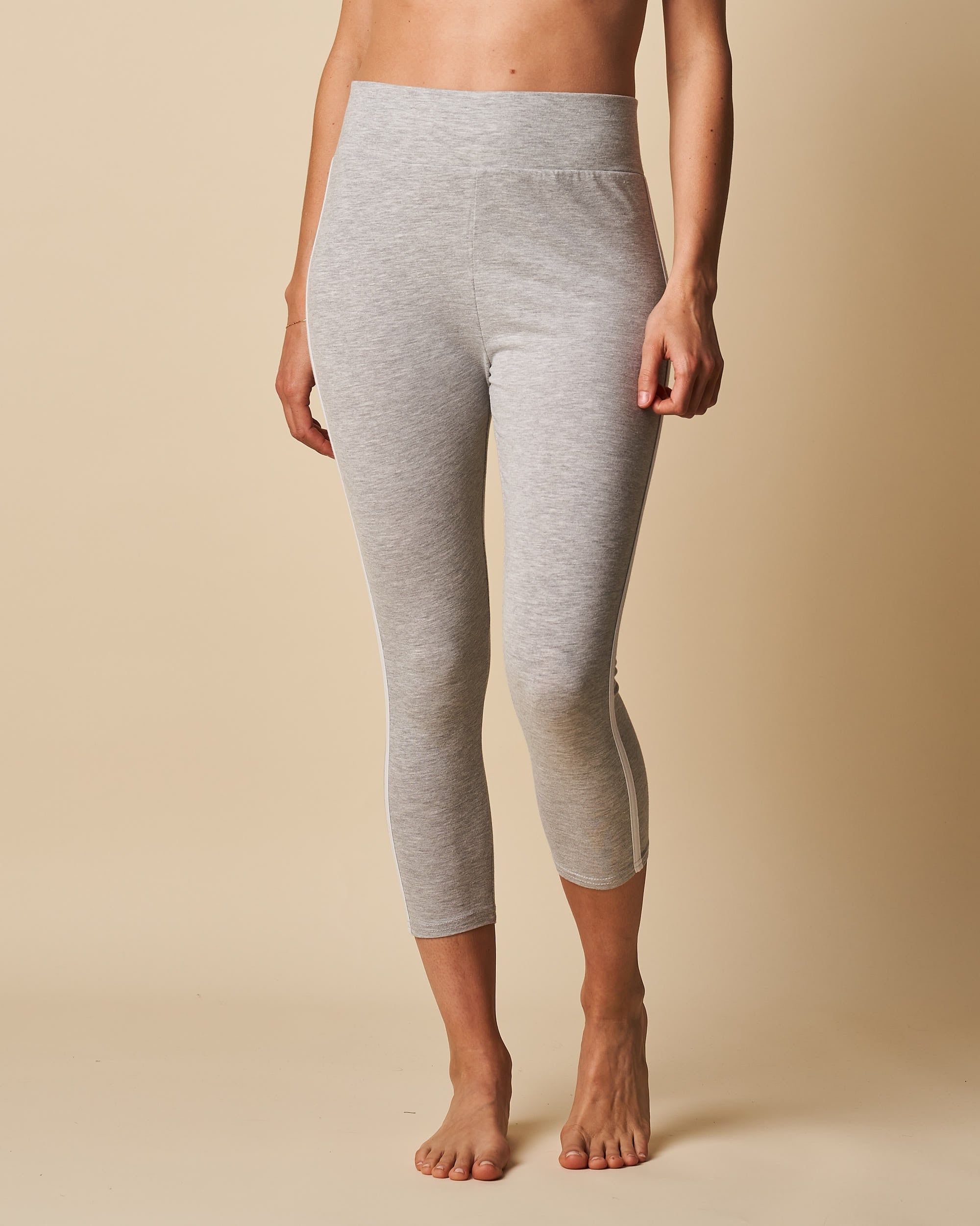 7/8 LEGGINGS W/ SIDE STRIPE