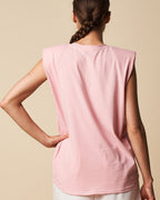 PADDED SHOULDER TANK TOP