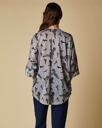 HALF-ZIP FRONT TOP