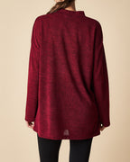 TURTLENECK TUNIC TOP