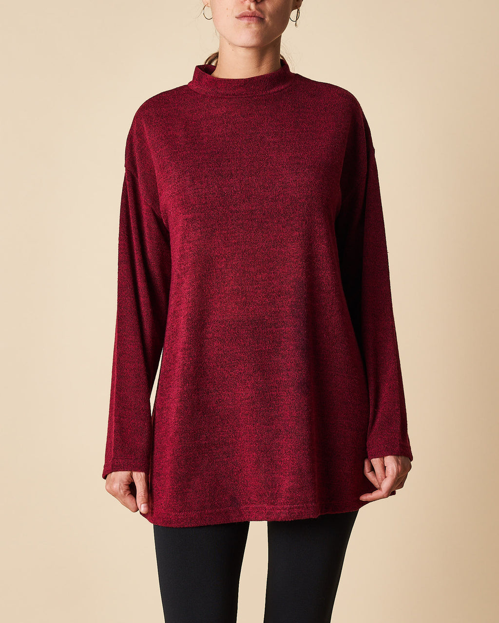 TURTLENECK TUNIC TOP
