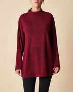TURTLENECK TUNIC TOP