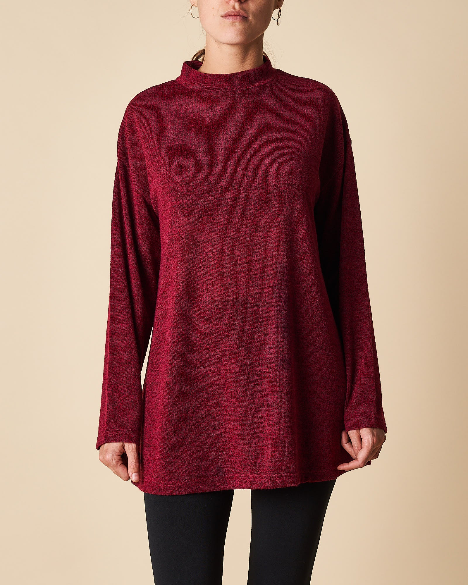 TURTLENECK TUNIC TOP