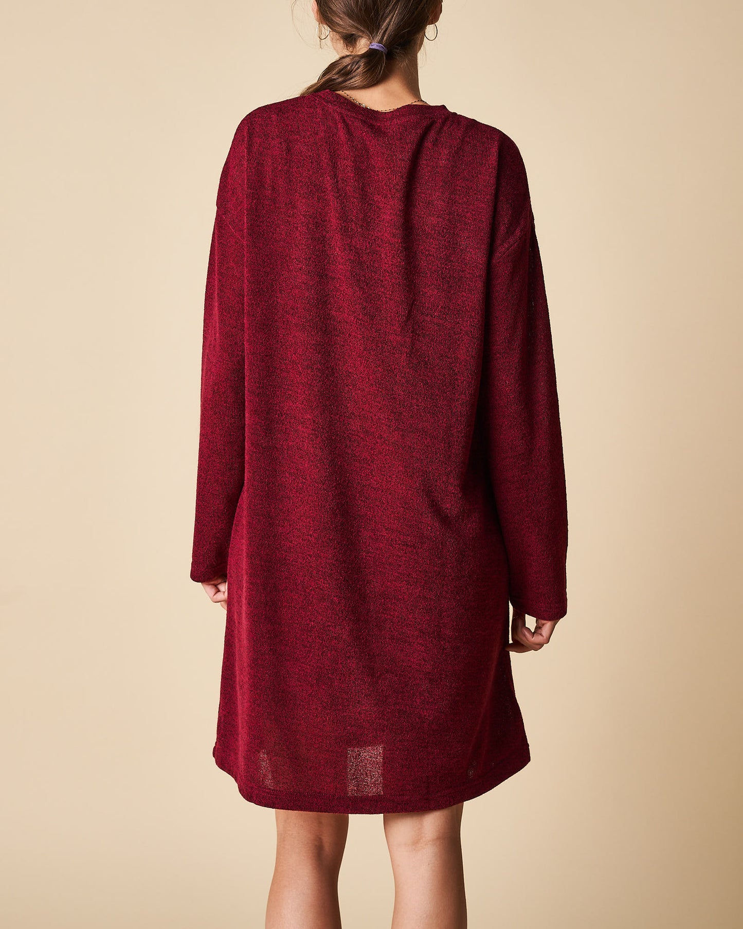 TUNIC DRESS W/ TURTLE NECK