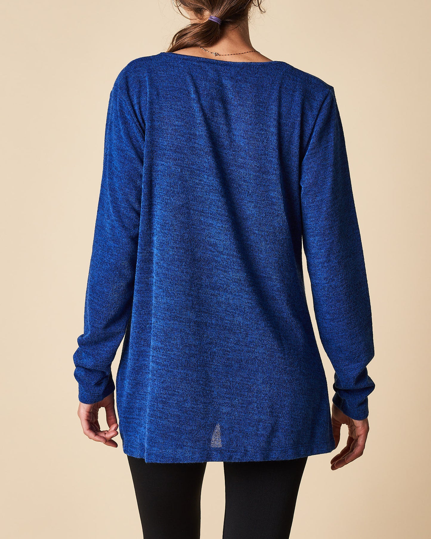 CROSSOVER DRAPE FRONT TOP