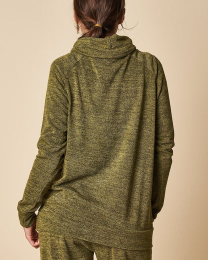 COWL NECK TOP
