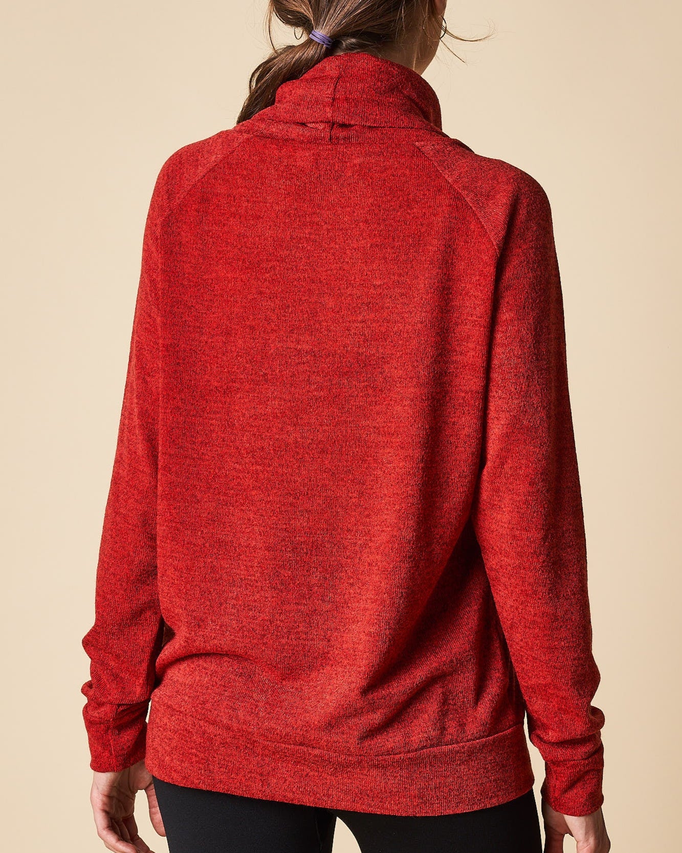 COWL NECK TOP