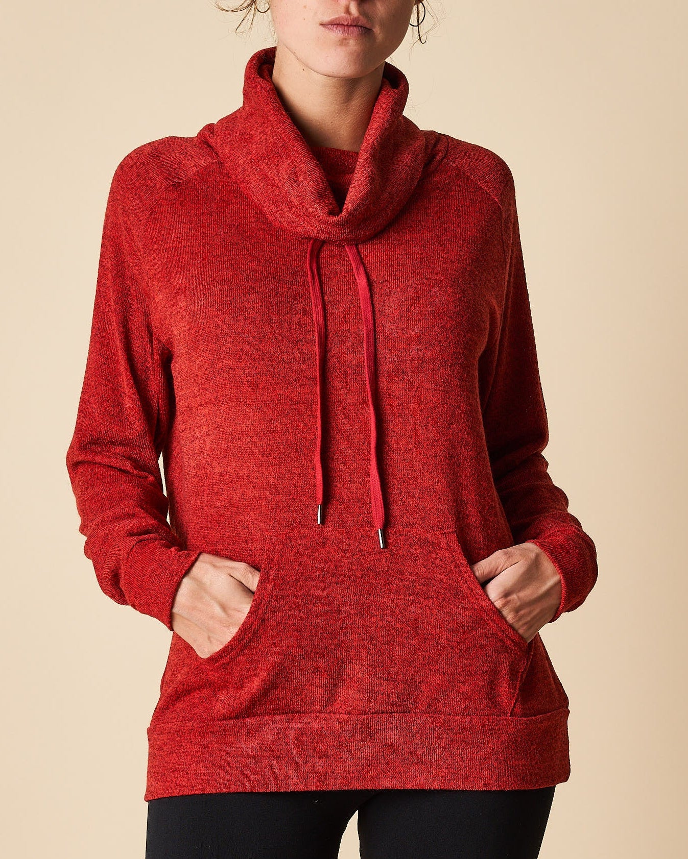 COWL NECK TOP