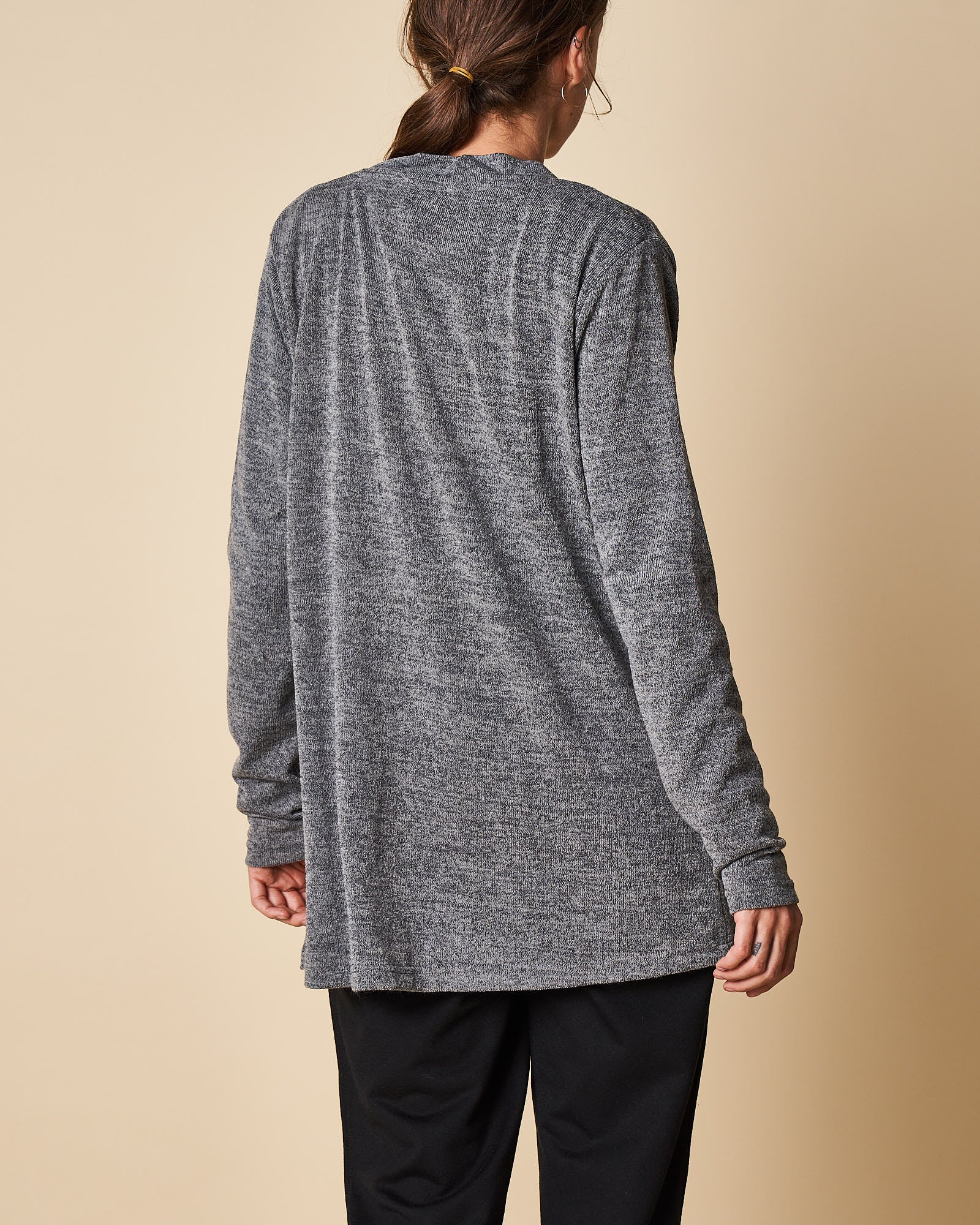 Open Front Cardigan - Mid Length