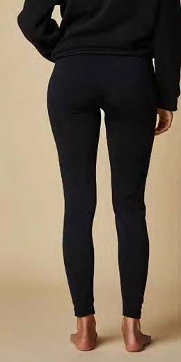 PLAIN PLUSH LEGGINGS