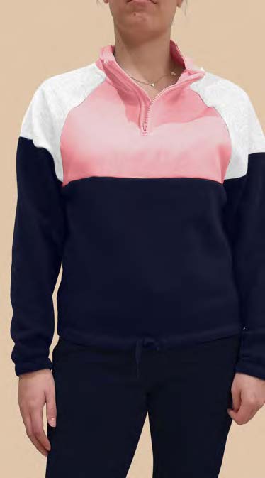 1/2 ZIP CREWNECK JUMPER