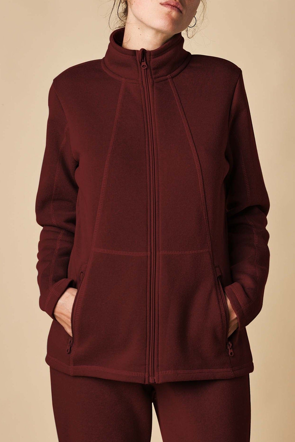 ZIP THROUGH JACKET