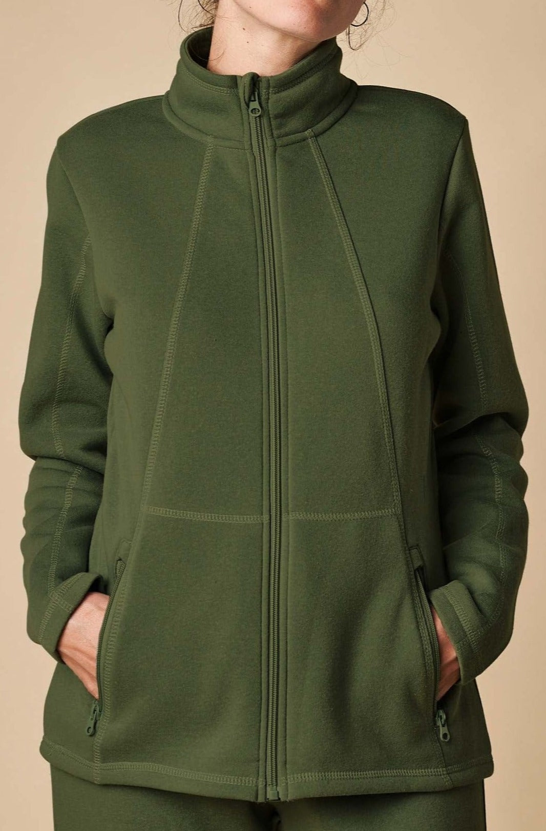 ZIP THROUGH JACKET