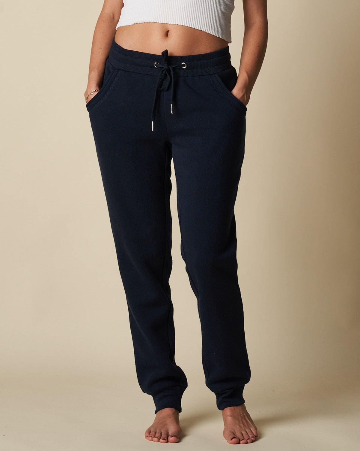 TRACKPANTS W/ RIB CUFF