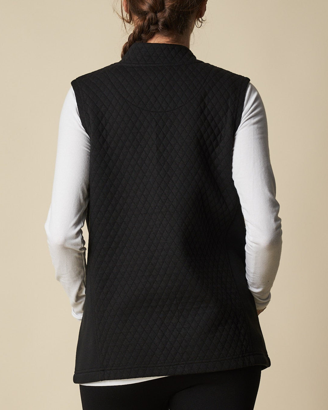 ZIP THROUGH VEST