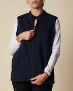 ZIP THROUGH VEST