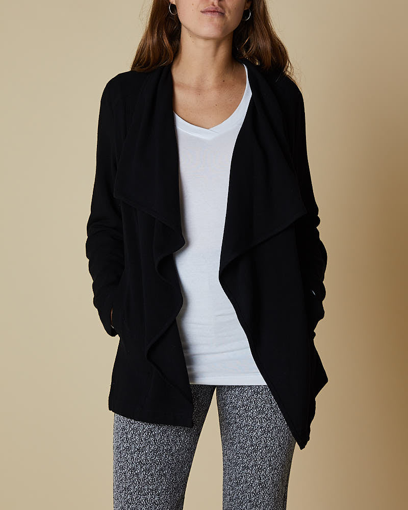Waterfall Jacket Black