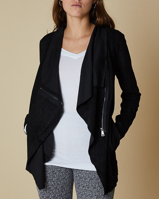 WATERFALL JACKET W/ ZIP