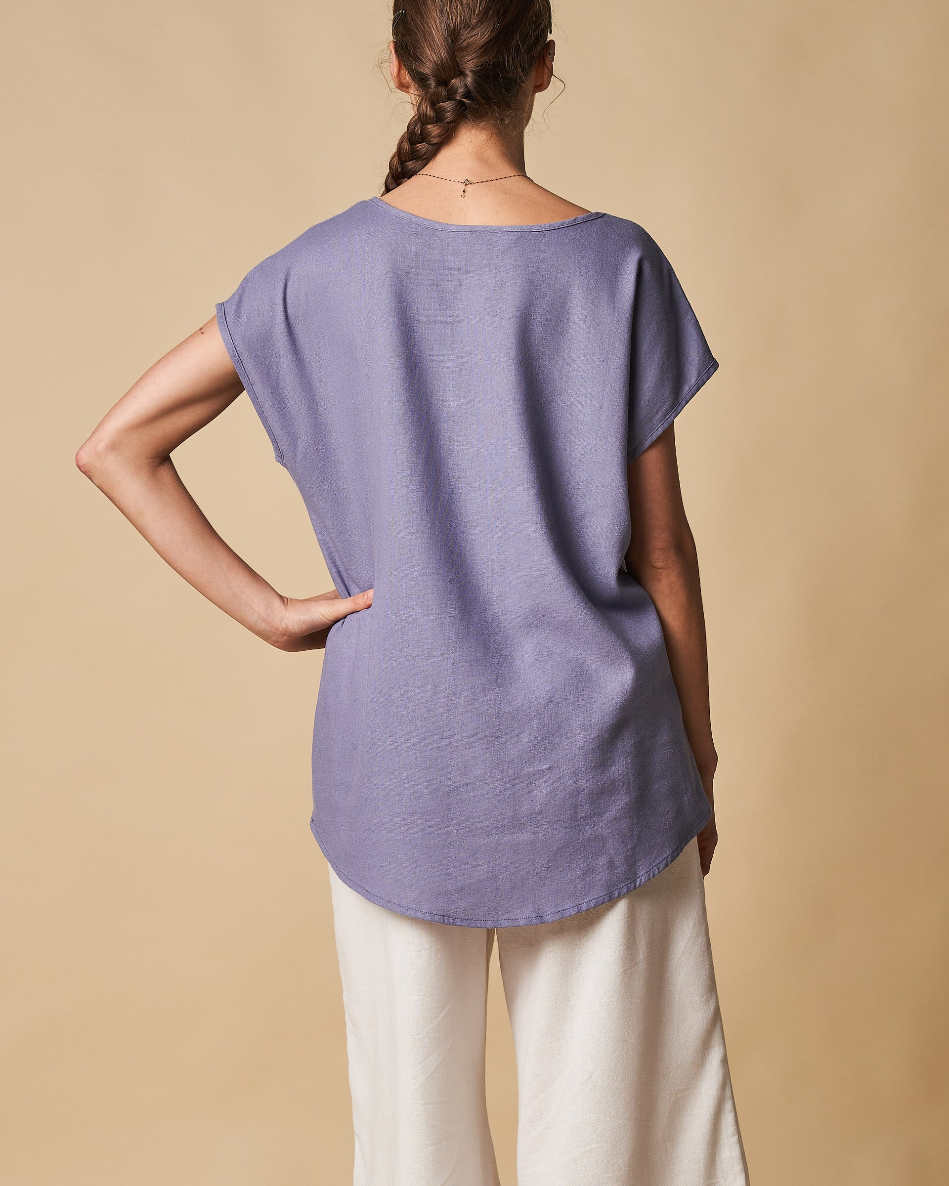 Hi Lo Batwing Top