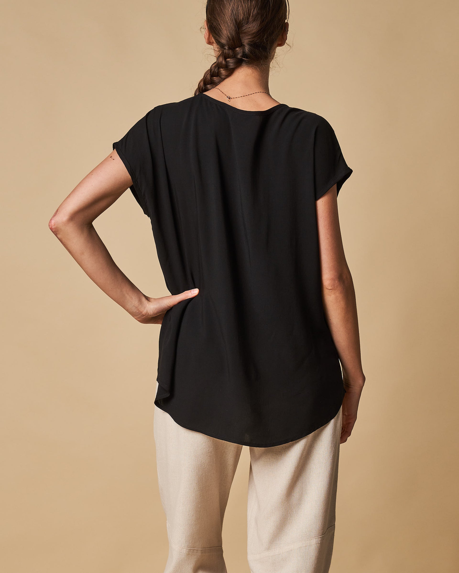 Hi Lo Batwing Top