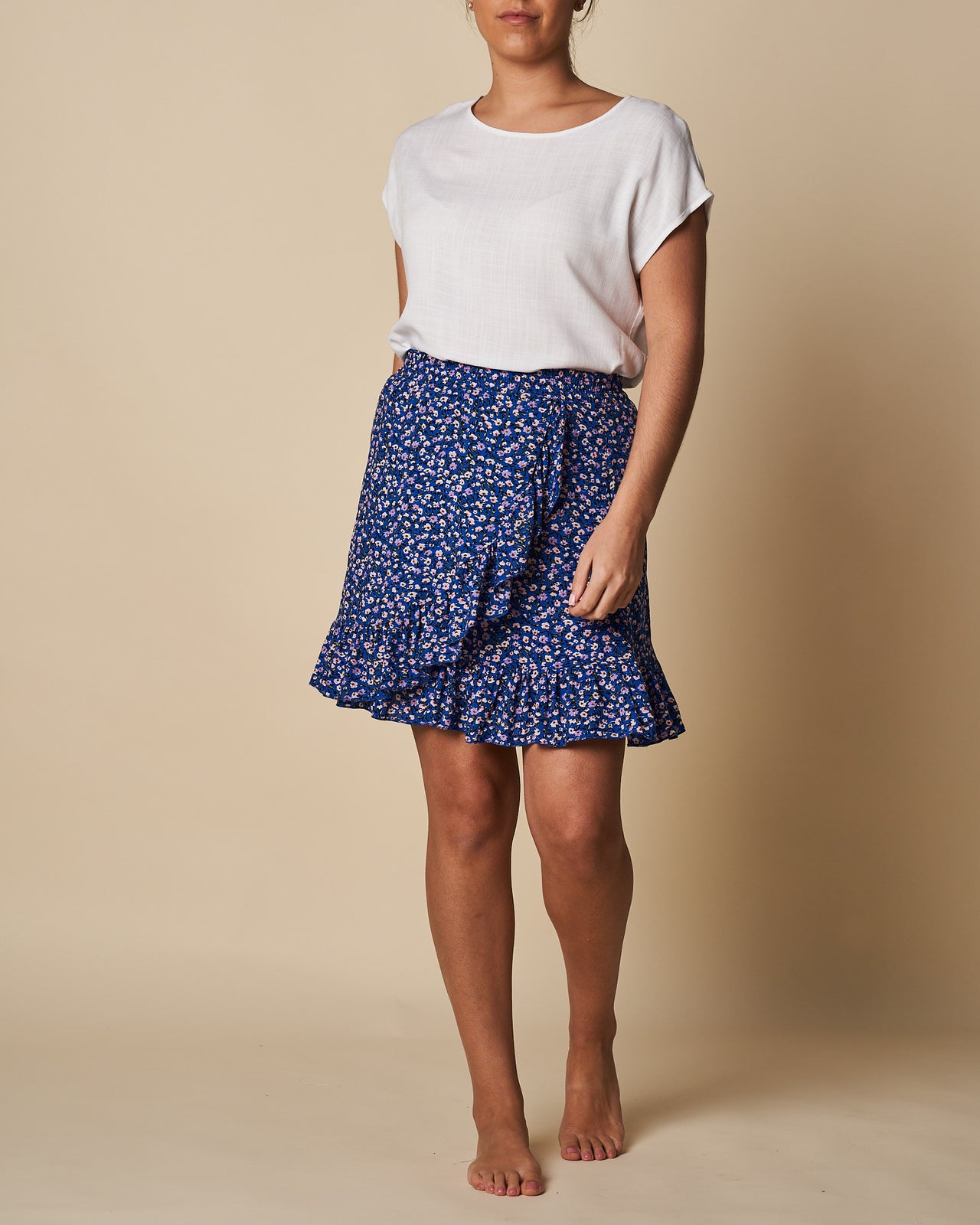 Wrap Skater Skirt