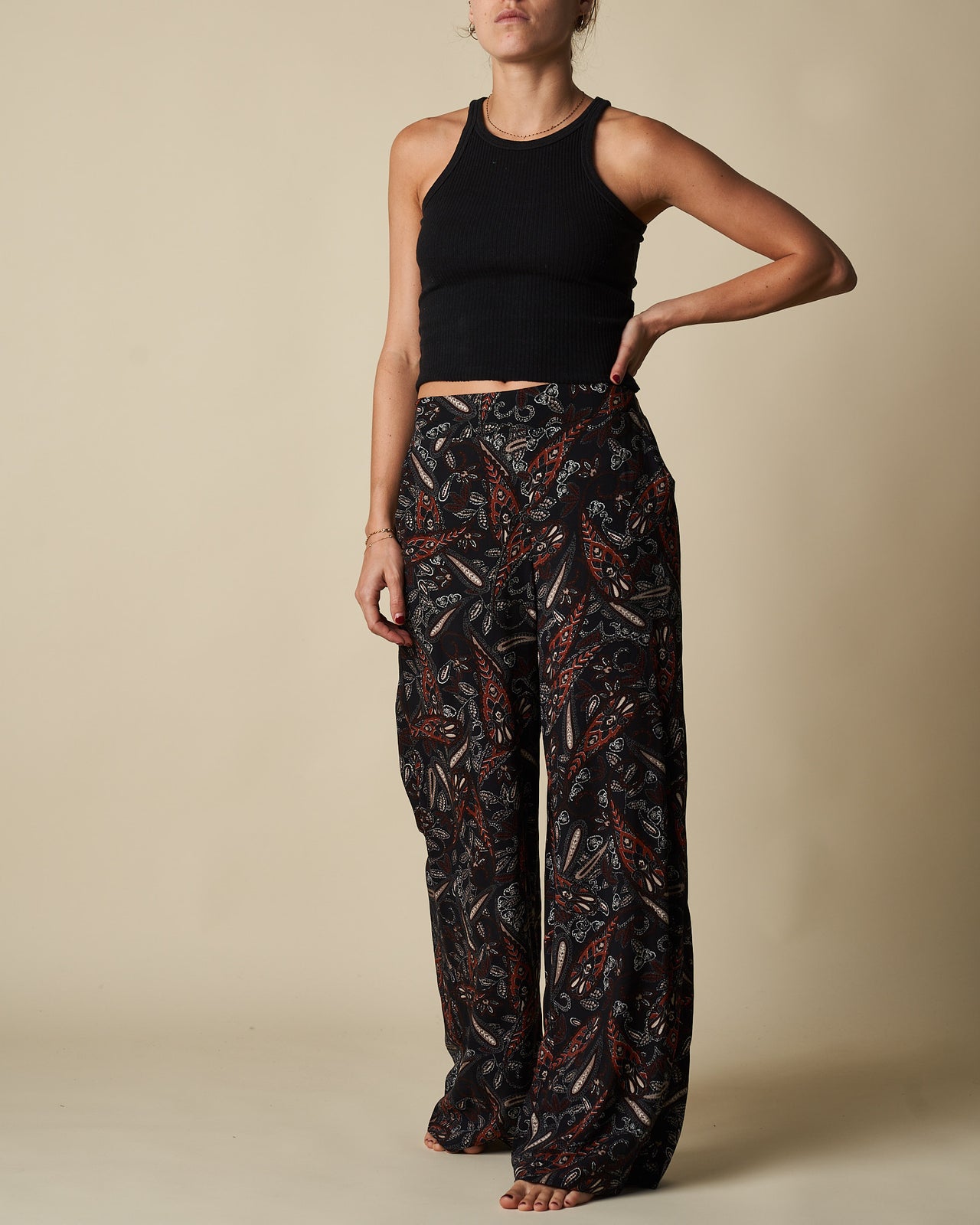 Elastic Waist Pant