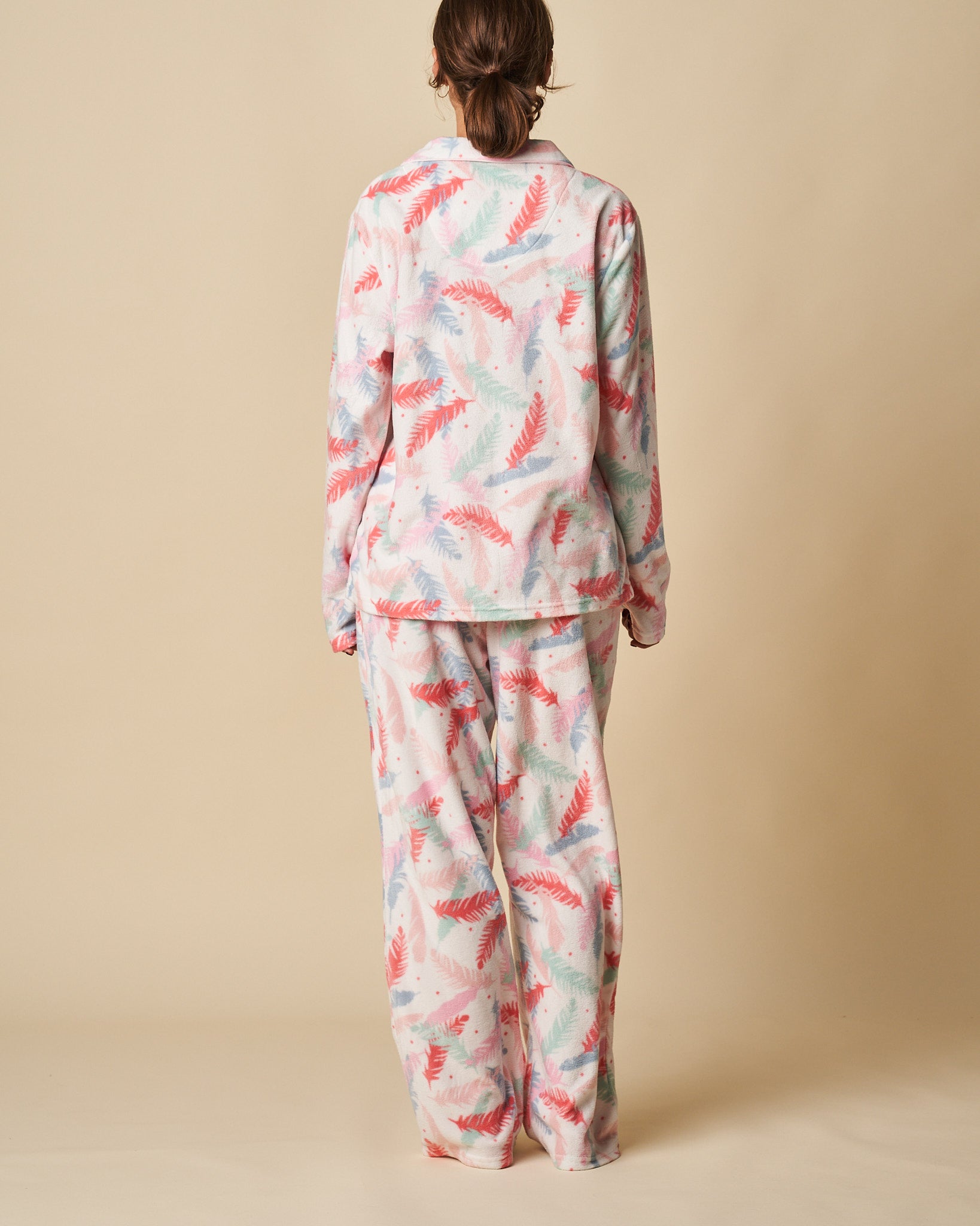 Leaf Printed PJ Set