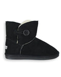 1 BUTTON MINI COW SUEDE UGG BOOT