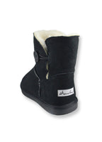 1 BUTTON MINI COW SUEDE UGG BOOT