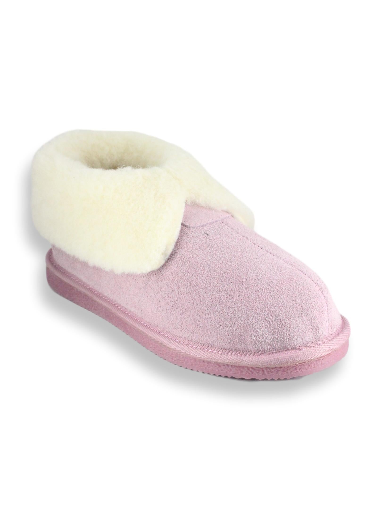 COW SUEDE PRINCESS SLIPPER